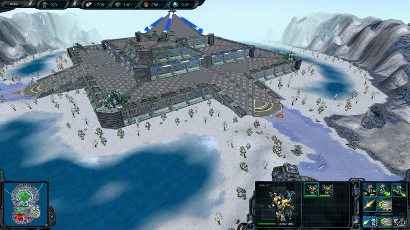 One of the 3D RTS segments in Space Rangers