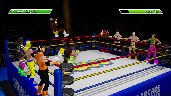 action arcade wrestling3